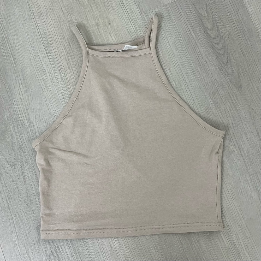 crop top beige size S